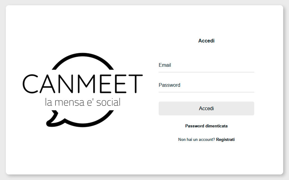 Login interface with clean, intuitive design